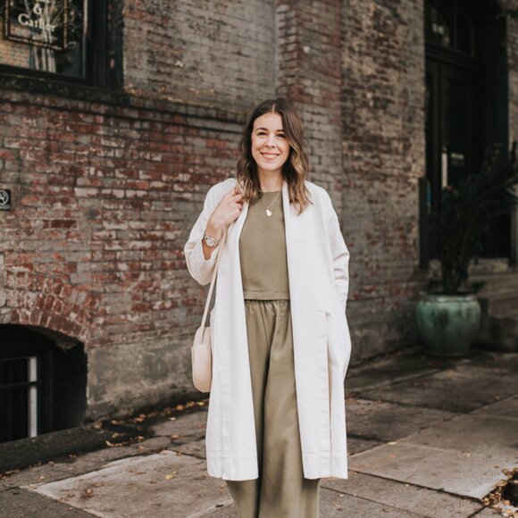 Only Child Duster Jackets - Lot of TWO one camel, one black (amazing deal!) XS - Picture 2 of 9